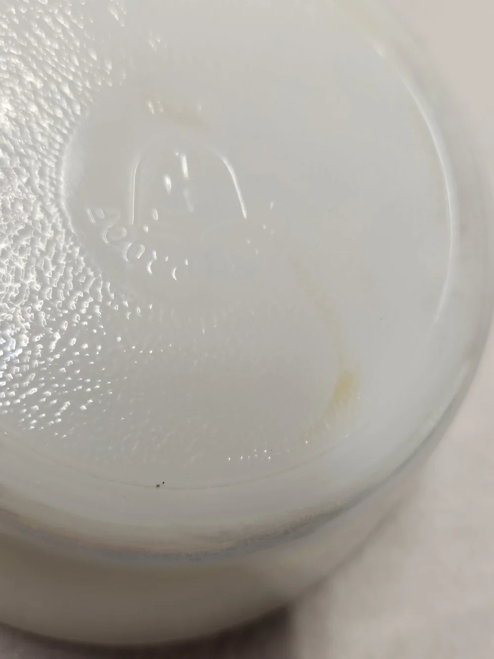 Federal Glass Moonglow Iridescent Pearl White Set of 2 Dessert Bowls Vintage MCM - Picture 9 of 11